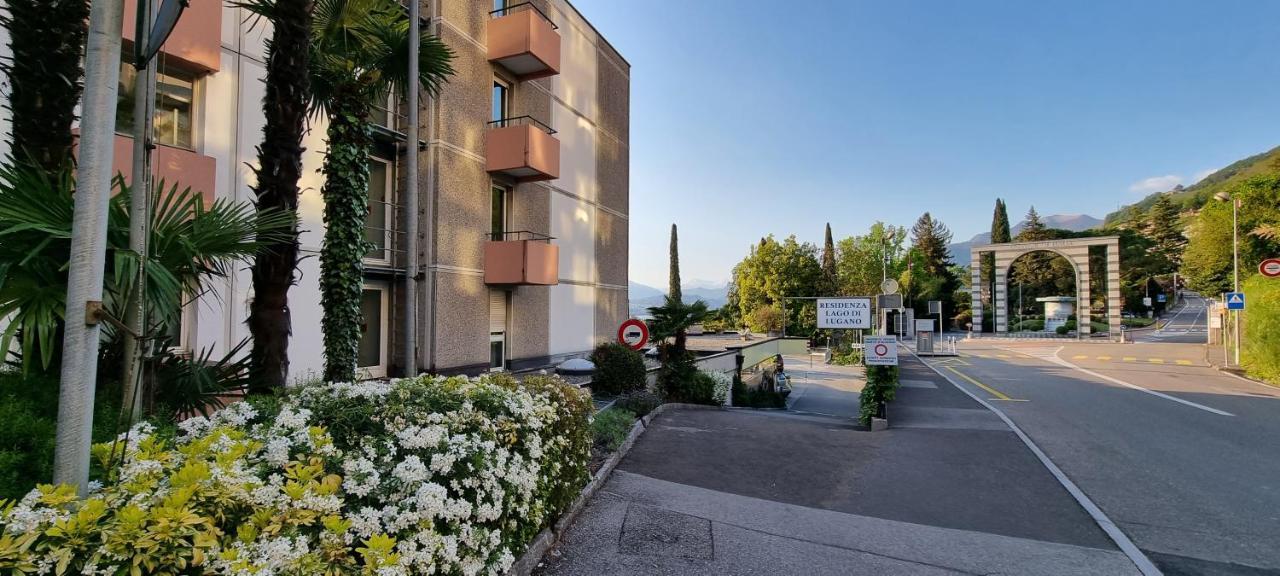Residenza Lago Di Lugano Bissone Exterior photo